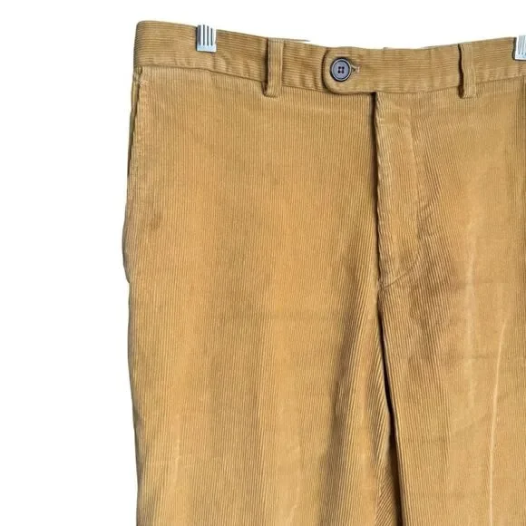 Harrods Men’s Corduroy Chino Pants Size 34x32 - Picture 2 of 13